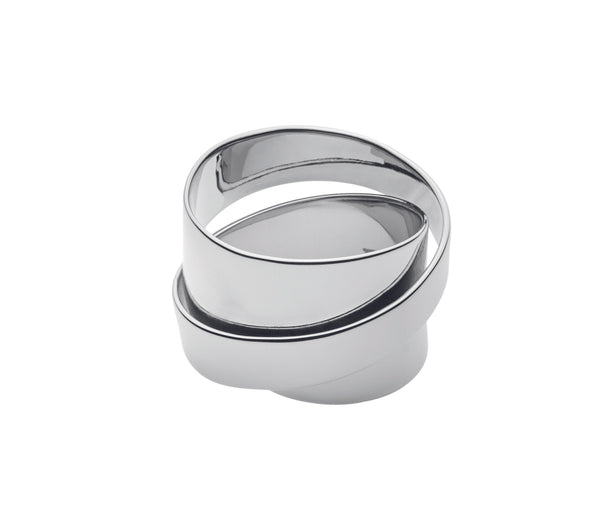 Dyrberg/Kern Louie Shiny Silver Ring - Size 3