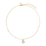 Najo - Garland Yellow Gold Pearl Necklace