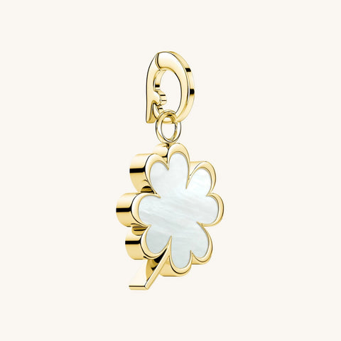 Rosefield - Mother of Pearl Clover Charm