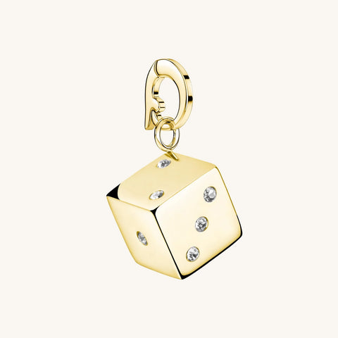 Rosefield - Gold Lucky Dice Charm