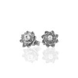 Meadowlark Protea Stud Earrings - Sterling Silver