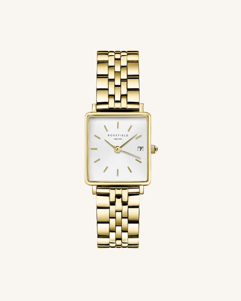 Rosefield - The Boxy XS Gold Watch