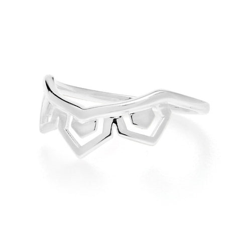 Wanderlust Silver Ring - Size O