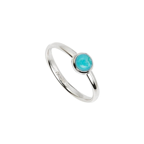 Najo - Heavenly Turquoise Silver Ring - Medium