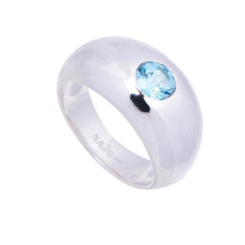 Najo - Cosmic Blue Topaz Ring - Large