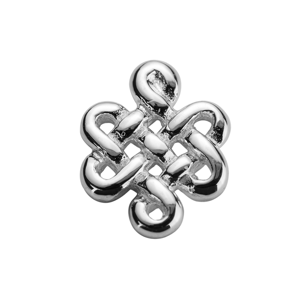 STOW Infinity Knot (Wisdom) Charm - Sterling Silver
