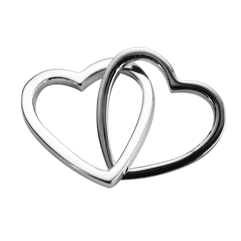 STOW Love Hearts (Together) Charm - Sterling Silver
