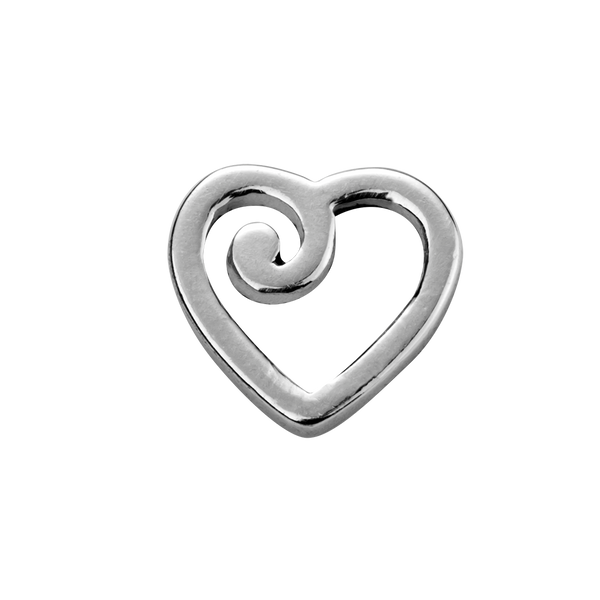 STOW Precious Heart (Treasured) - Sterling Silver
