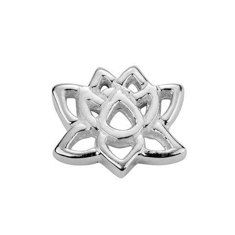 STOW Lotus (Enlightenment) Charm - Sterling Silver
