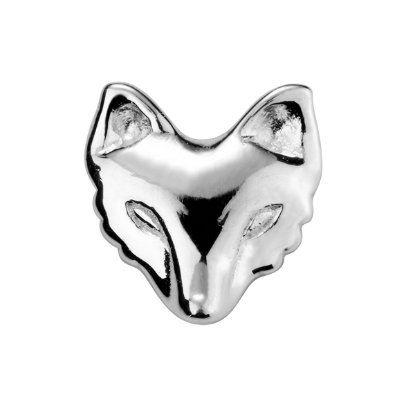 STOW Fox (Smart) Charm - Sterling Silver