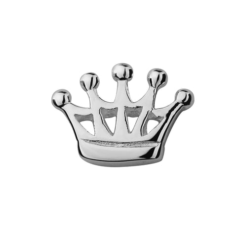 STOW Crown (Queen) Charm - Sterling Silver