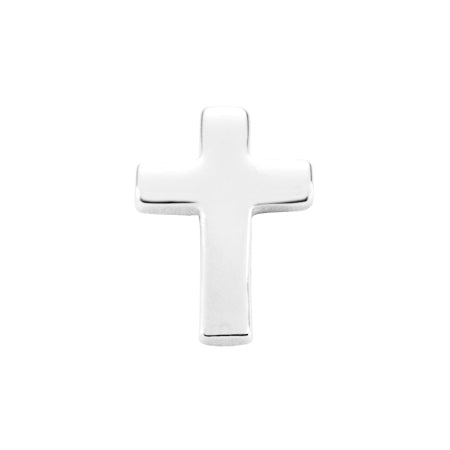 STOW Cross (Faith) Charm - Silver