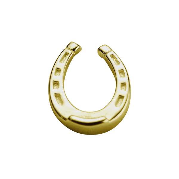 STOW Lucky Horseshoe (Good Luck) Charm - 9ct Yellow Gold