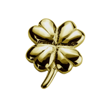 STOW Lucky Clover (Good Fortune) Charm - 9ct Yellow Gold