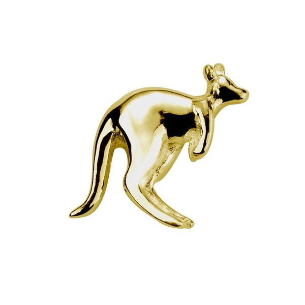 STOW Kangaroo (Pride) Charm - 9ct Yellow Gold
