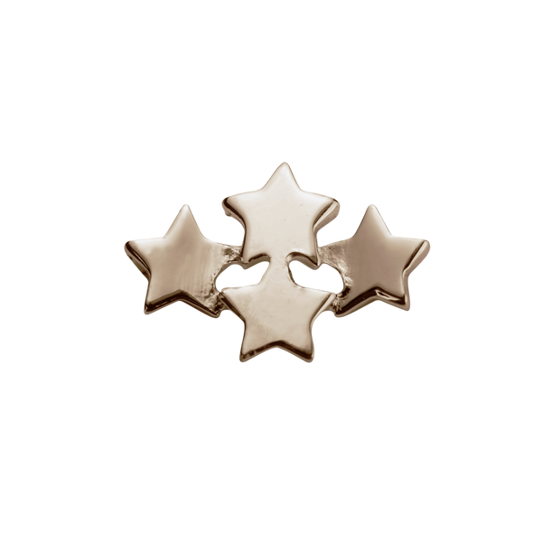 STOW Wishing Stars (My Dreams) Charm - 9ct Rose Gold