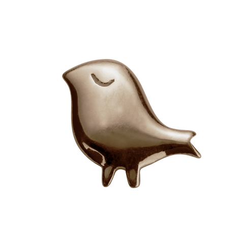 STOW Little Bird (Cherished) Charm - 9ct Rose Gold