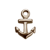 STOW Lucky Anchor (Strength) Charm - 9ct Rose Gold