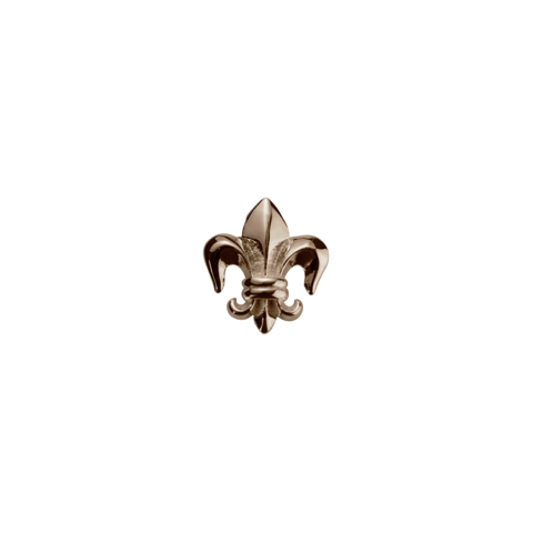 STOW Fleur De Lis (Elegance) Charm - 9ct Rose Gold