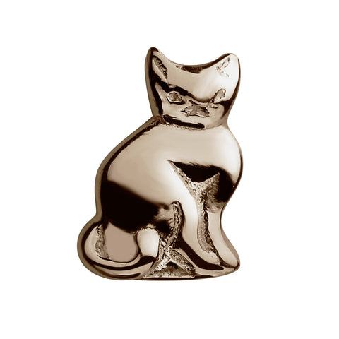 STOW Cat (Nine Lives) Charm - 9ct Rose Gold