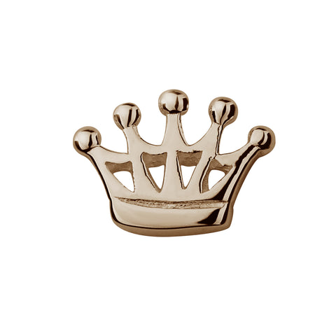 STOW Crown (Queen) Charm - 9ct Rose Gold