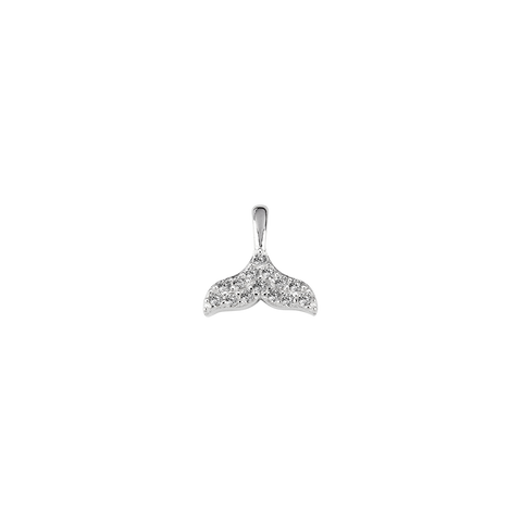 STOW Whale Tail (Protection) Charm - Sterling Silver