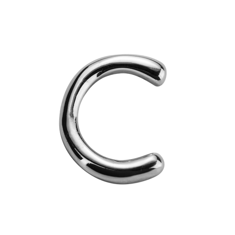 STOW Letter C Charm - Sterling Silver