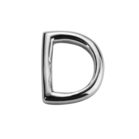 STOW Letter D Charm - Sterling Silver