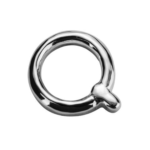 STOW Letter Q Charm - Sterling Silver