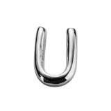 STOW Letter U Charm - Sterling Silver