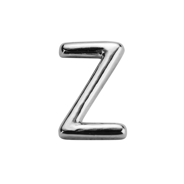 STOW Letter Z Charm - Sterling Silver