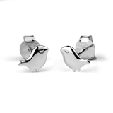 STOW Silver Stud Earrings - Little Bird (Cherished)