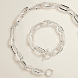 Najo - Luminary Silver Necklace 47cm