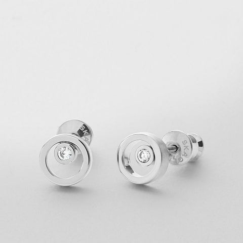 Skagen Elin Crystal Circle Earrings - SKJ0836040