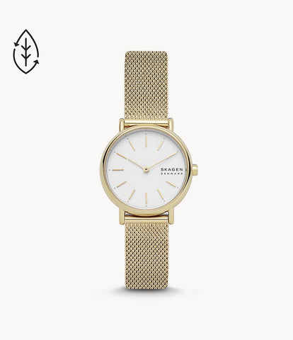 Skagen - Signature Lille Slim Gold-Tone Watch