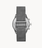 Skagen - Holst Chronograph Charcoal Steel Mesh Watch