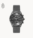 Skagen - Holst Chronograph Charcoal Steel Mesh Watch
