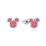 Couture Kingdom - Mickey Mouse Heart Enamel Earring