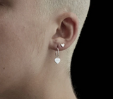 Stolen Girlfriends Club - Tiny Heart earrings