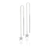 Boh Runga Stargazer Thread Earrings - Sterling Silver