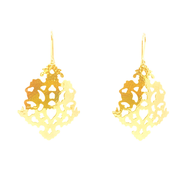 Lindi Kingi Deluxe Solaris Sunflake Earrings