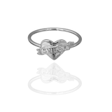 Boh Runga Small But Perfectly Formed Lil Sweetheart Ring - Size M