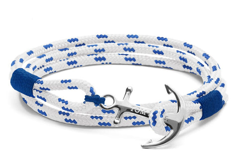 Tom Hope - Royal Blue Triple 3 Bracelet (Extra Small)