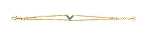 Dyrberg/Kern Vakli SG Blue Bracelet