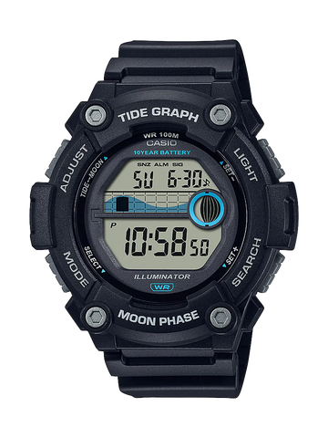 Casio - Tide Graph Black Watch