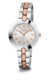 Furla Watches - Logo Rose Gold/Silver Bracelet Link Watch