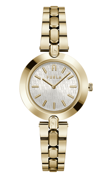 Furla - Logo Links Gold Bracelet Watch