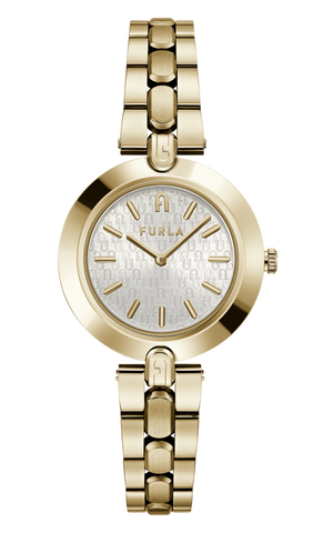 Furla - Logo Links Gold Bracelet Watch