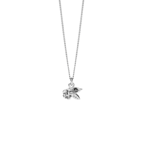 Meadowlark Alba Charm Necklace - Sterling Silver