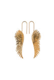 Karen Walker - Cupid's Wings Earrings Gold Plated